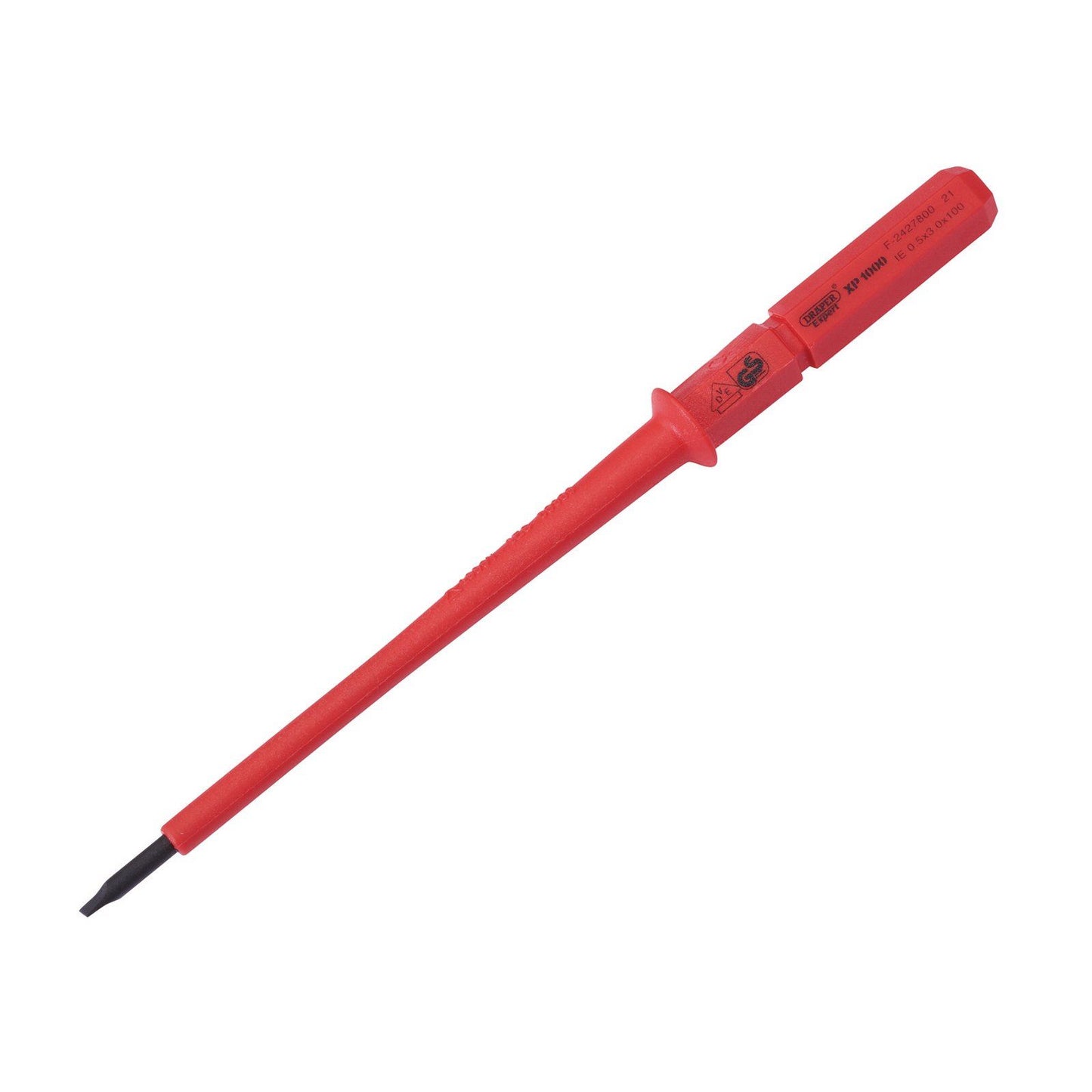 Draper 3mm Slotted VDE Interchangeable End for Screwdriver Set 05721 & 05776 - 24737