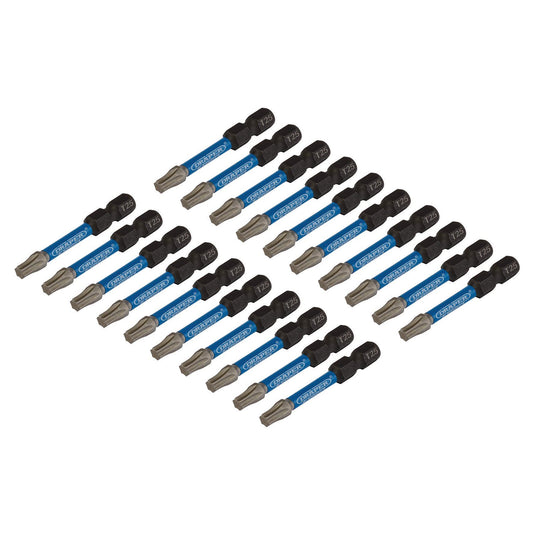 Draper T25 x 50mm Impact S/D Bit 20Pk IMBH/TX50/20 - 05699