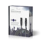 Nedis Balanced XLR Audio Cable XLR 3-Pin Male to XLR 3-Pin Female 10m Grey - COTG15010GY100