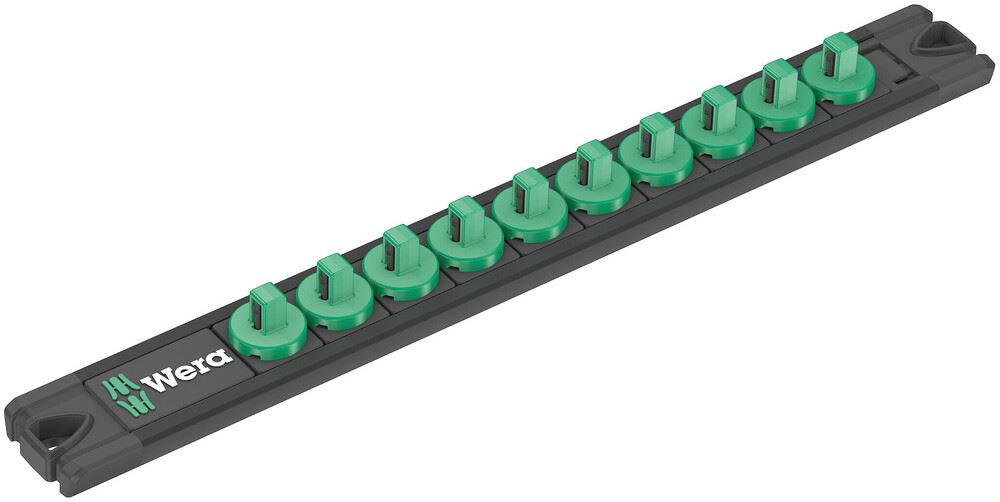 Wera 9600 Magnetic Socket Rail 1/4"  Empty - Twist-To-Unlock 136420