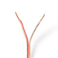 Nedis Speaker Cable 2x 1.50 mm2 25m Wrap Transparent - CAGW1500TR250