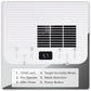 Baridi Dehumidifier with Digital Display & 24hr Timer 12L - White DH147