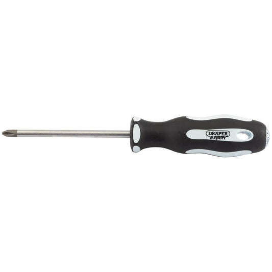 Draper Expert Cross Slot No:2 x 100mm Soft Grip Screwdrivers - 34992