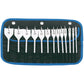Draper Flat Wood Drill Bit Set 6 8 10 13 15 16 19 22 25 28 32 35 and 38 mm Dia. - 82634
