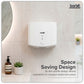 Baridi High Speed Hand Dryer with Auto Sensor 1400-1650W - White DH378