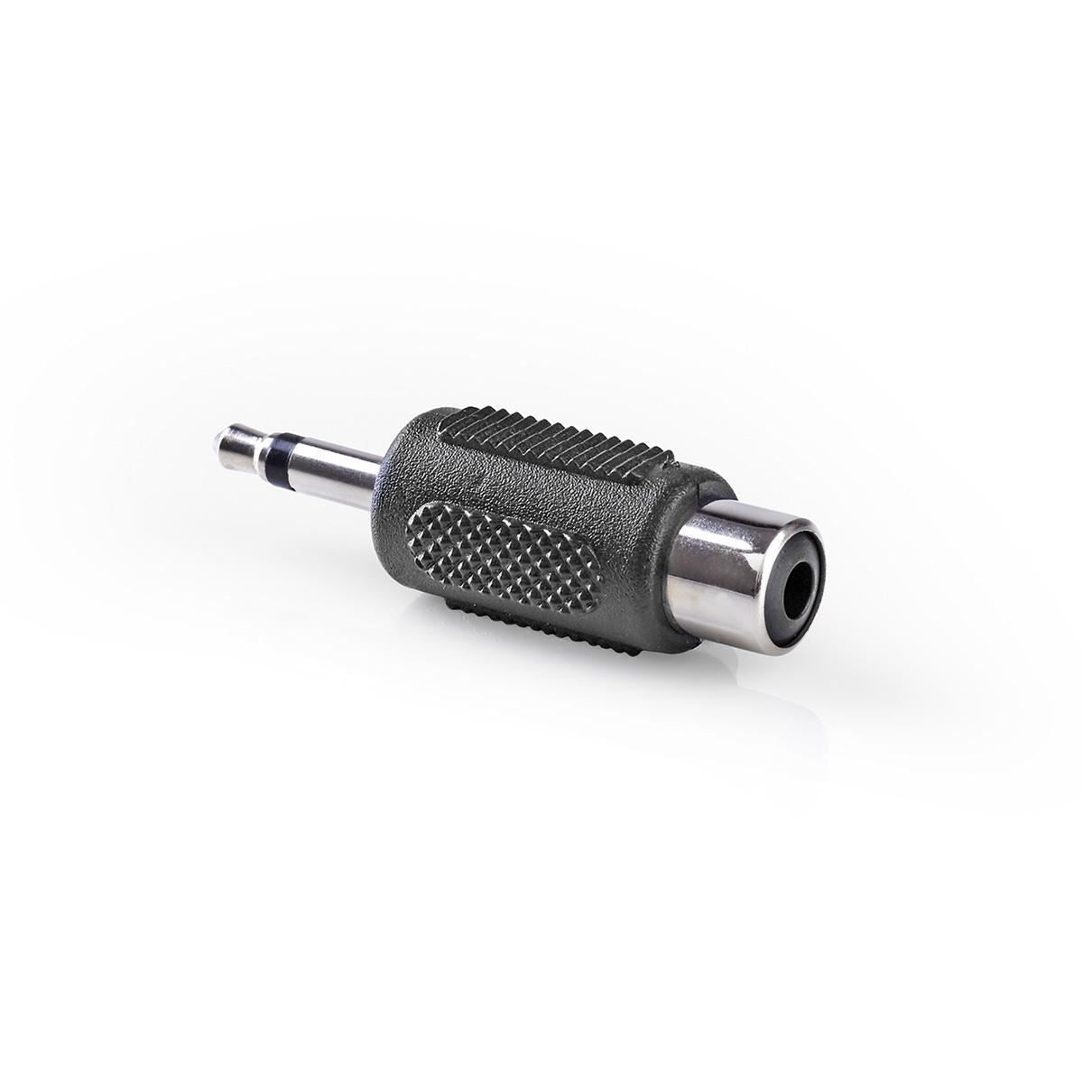 Nedis Mono Audio Adapter 3.5mm Male to RCA Female 10 pieces Black - CAGP22965BK