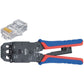 Knipex Crimp lever pliers for Western plugs RJ10 RJ11/12 & RJ45 - 97 51 12 SB