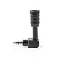 Nedis Wired Microphone Mini Plug-in 3.5mm Black MICMJ100BK