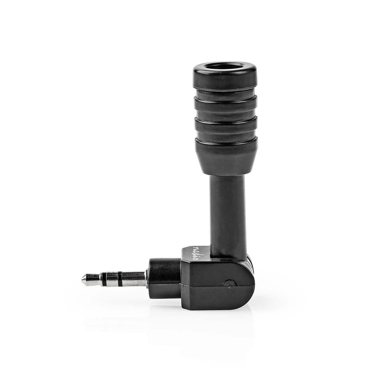 Nedis Wired Microphone Mini Plug-in 3.5mm Black MICMJ100BK
