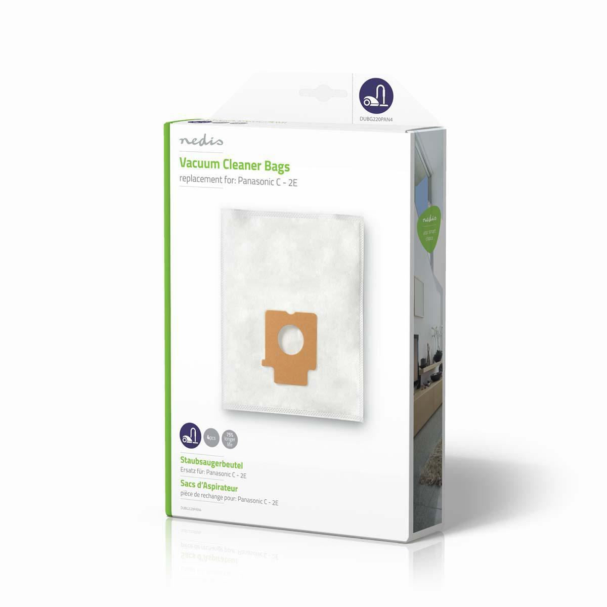 Nedis Vacuum Cleaner Bag Panasonic C to 2E DUBG220PAN4