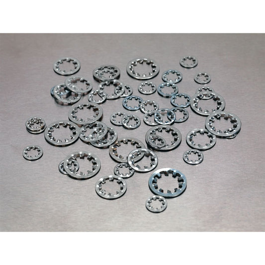 Sealey Lock Washer Assortment 1000pc Serrated Internal M5-M10 Met AB057LW