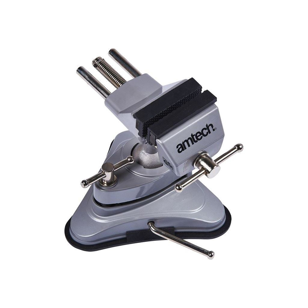 70mm Suction Table Vice Portable Clamp Bench Vise Adjustable Head Hobby Craft - D3425