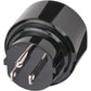 Brennenstuhl Travel Adapter Europe-to-USA Earthed BN-1508550
