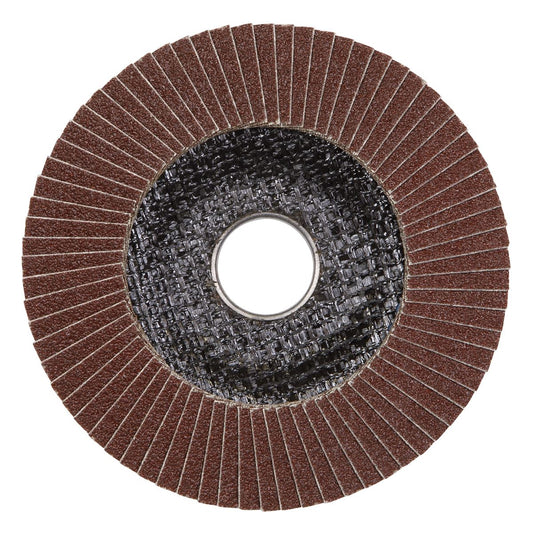 Sealey Flap Disc Aluminium Oxide 100mm 16mm Bore 80Grit FD10080E