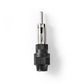 Nedis Car Antenna Connector Male 10 Pieces PVC Black