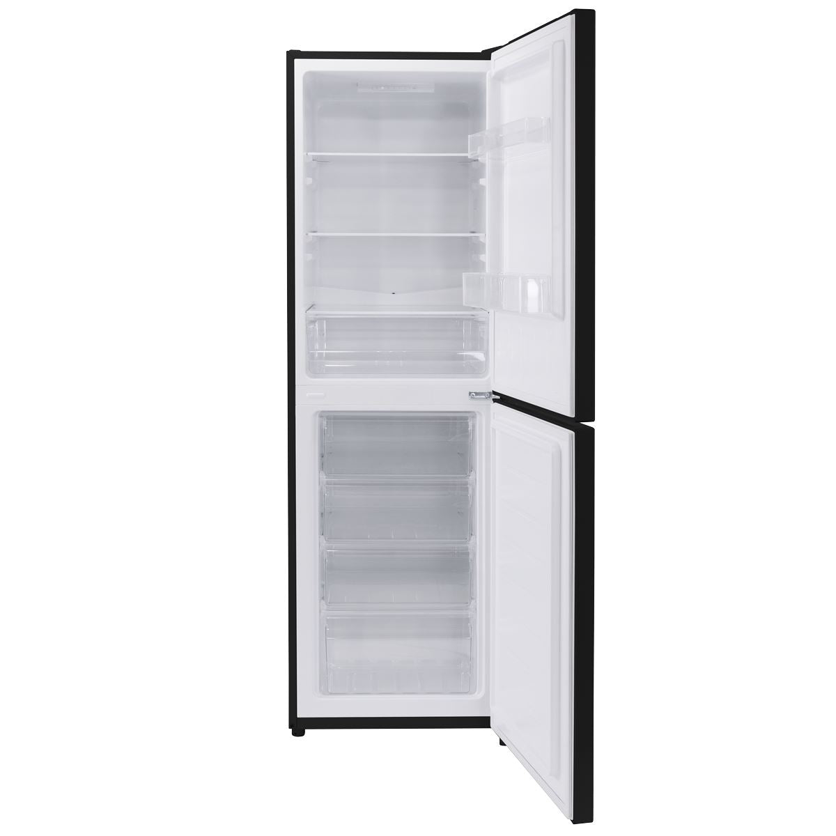 Baridi 50/50 Smart Frost Fridge Freezer 254L Capacity � Black DH329
