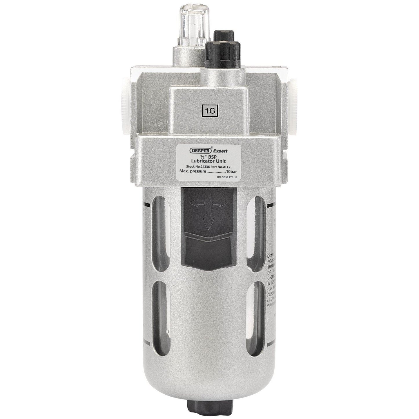 1x Draper Expert 1/2" BSP Lubricator Unit - 24336