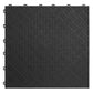Sealey Polypropylene Floor Tile-Black Treadplate 400x400mm Pk of 9 FT3B