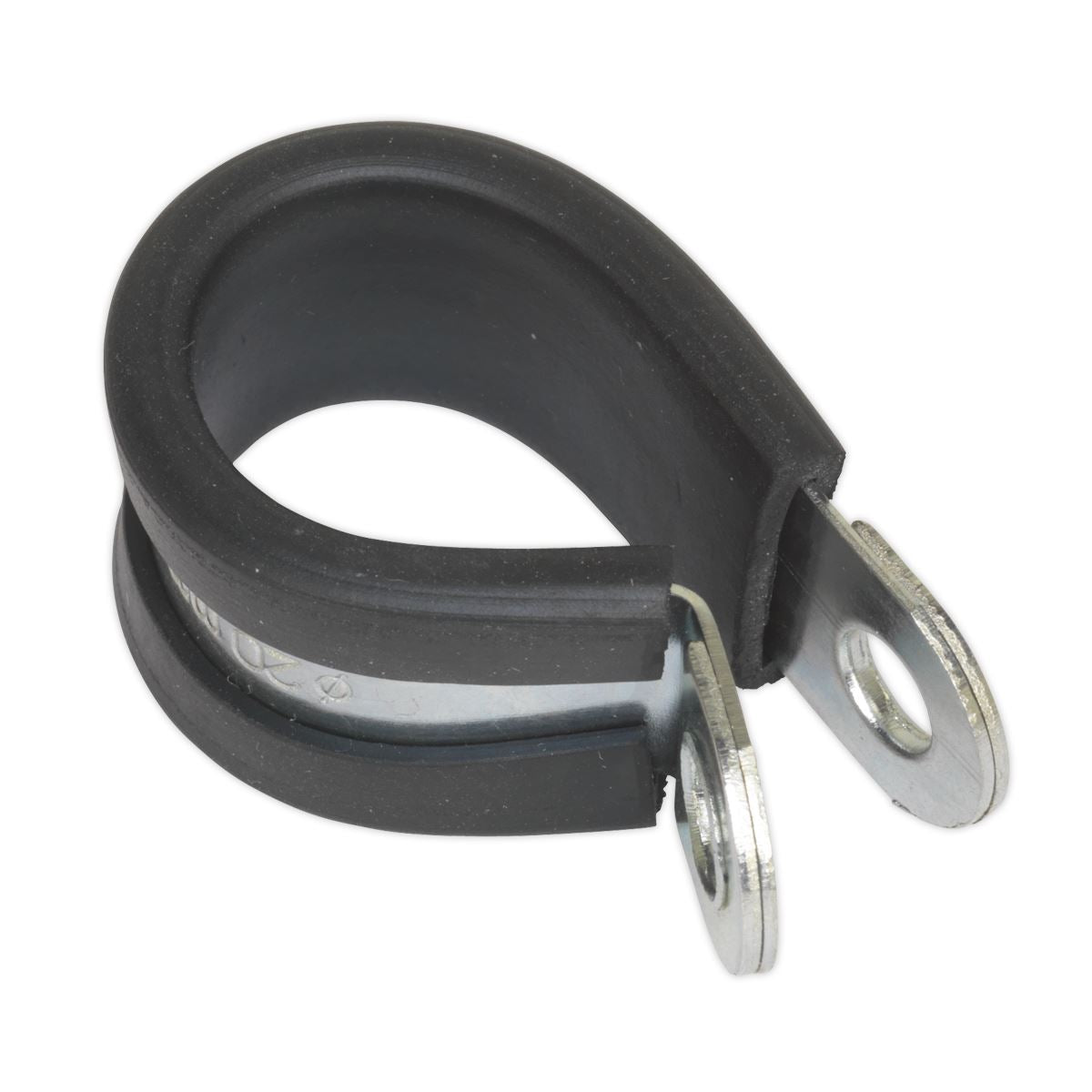 Sealey P-Clip Rubber Lined 21mm Pack of 25 PCJ21