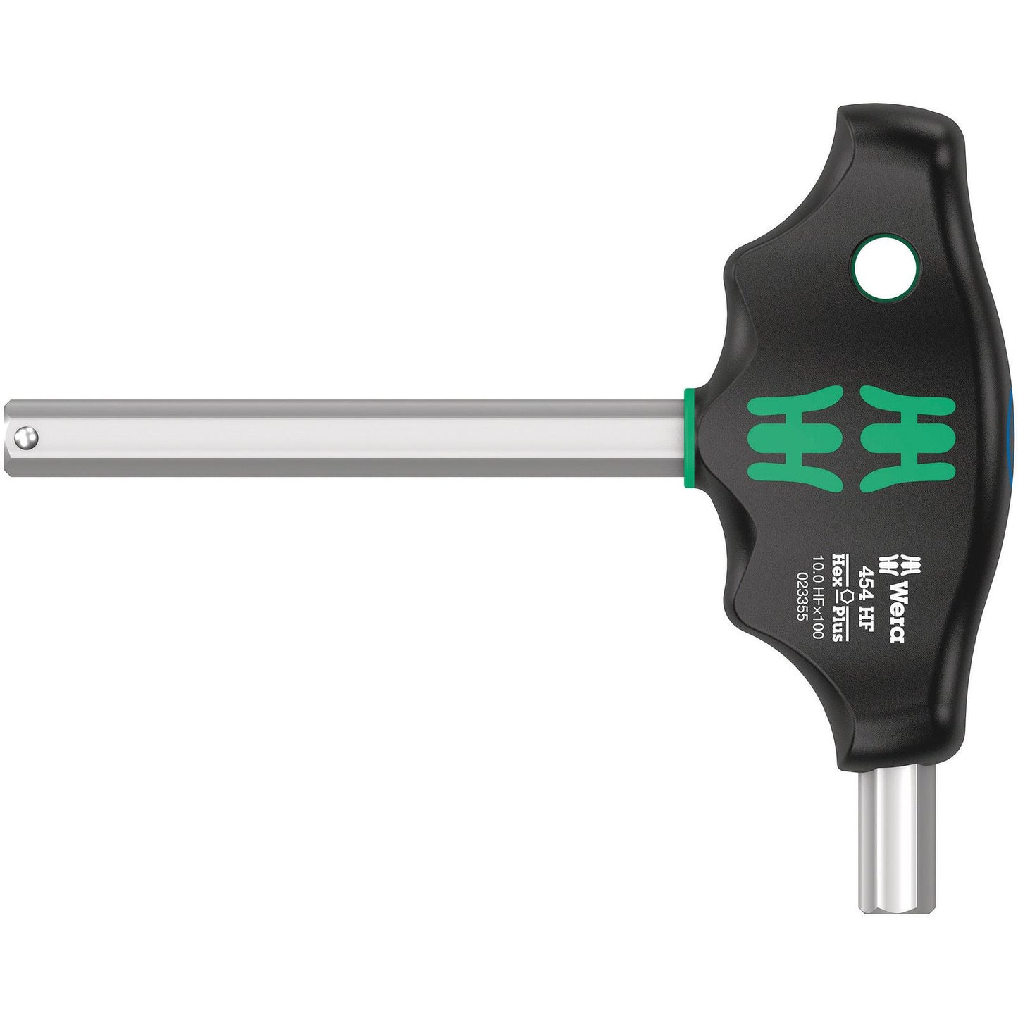 Wera 454 Hex-Plus Hf Holding Function T-Handle 10.0 X 100mm 023354