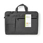 Nedis Notebook Bag Shoulder Strap 8 Storage Pockets 17" to 18" Black - NBBG17150BK