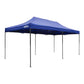 Sealey Dellonda Premium 3x6m Pop-Up Gazebo, Heavy Duty, PVC Coated, Water Resistant Fabric, Supplied with Carry Bag, Rope, Stakes & Weight Bags - Blue Canopy DG139