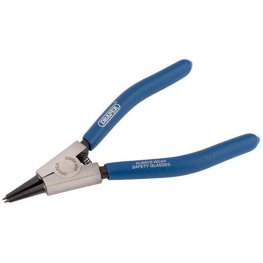 Draper 1x 140mm External Straight Circlip Pliers Professional Tool 56421