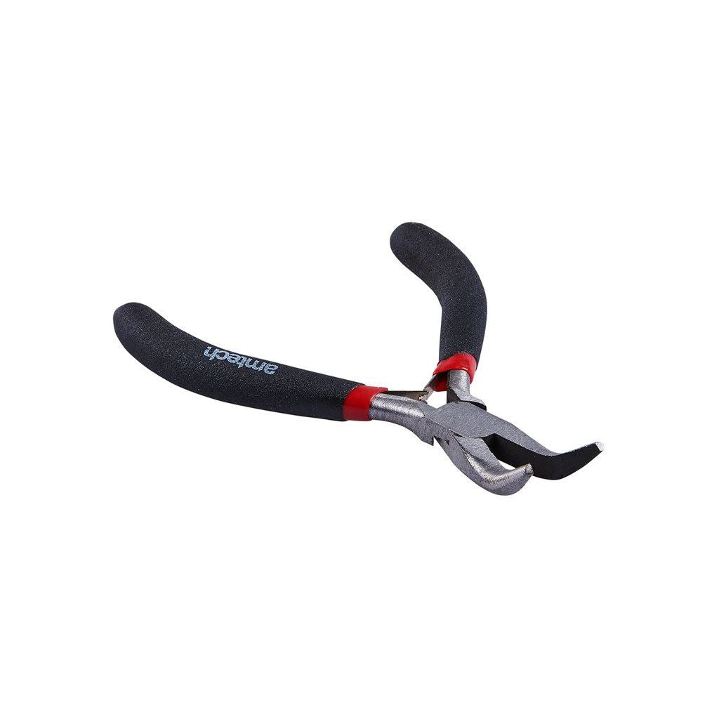 Amtech Mini Bent Nose Plier+Spring - B3190