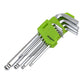 Sealey Hey Key Set Ball-End Long 9pc - Metric S01260