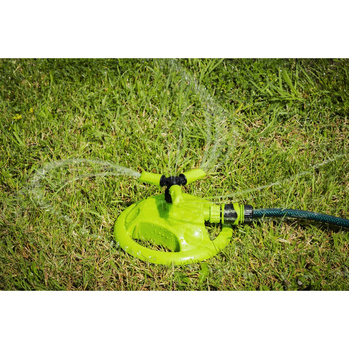 Sealey Adjustable Rotating Garden Sprinkler 3-Arm JS2023
