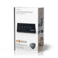 Nedis USB Hub 5-Port USB 3.0 Powered QC3.0 Charge Port 5 Gbps Aluminium - UHUBUP3510BK
