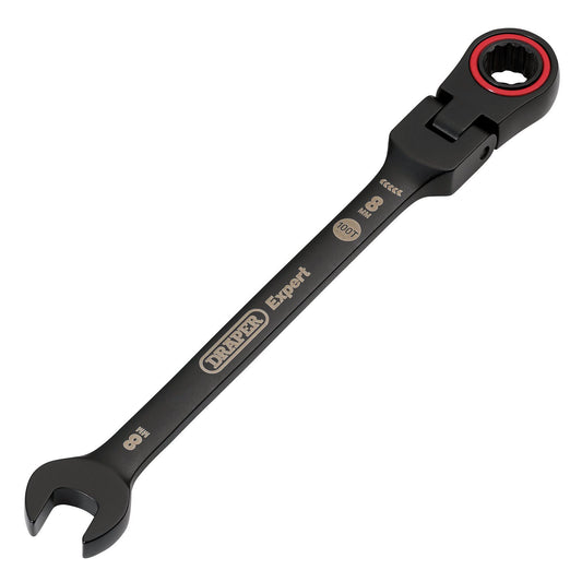 Draper 8mm Flex Head Ratchet Spanner 8241FMM/BK