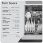 Baridi Freestanding Dishwasher 60cm Wide 13 Place Settings - Silver DH280