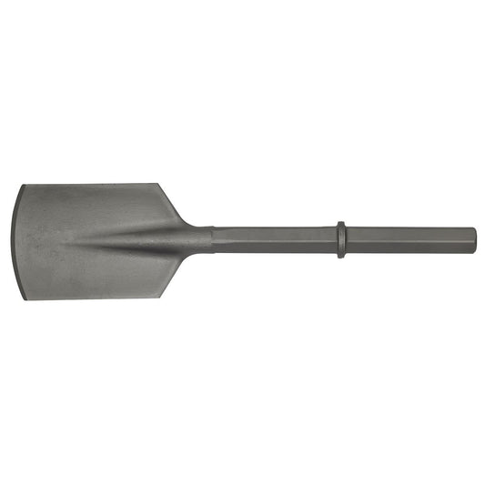 Sealey Clay Spade 140 x 570mm - 1-1/4" Hex Q1CS
