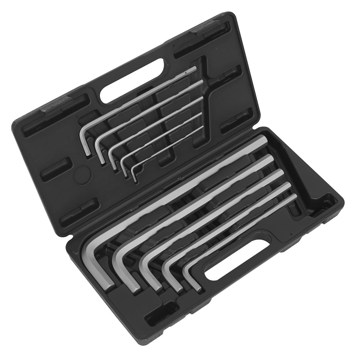 Sealey Jumbo Hex Key Set 10pc Extra-Long Metric AK6143