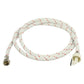 HQ Inlet Hose Nylon ½" Straight to ¾" Hooked 2m (1/2 - 3/4 inch) Washing Machine - WAIH3412SH1N20