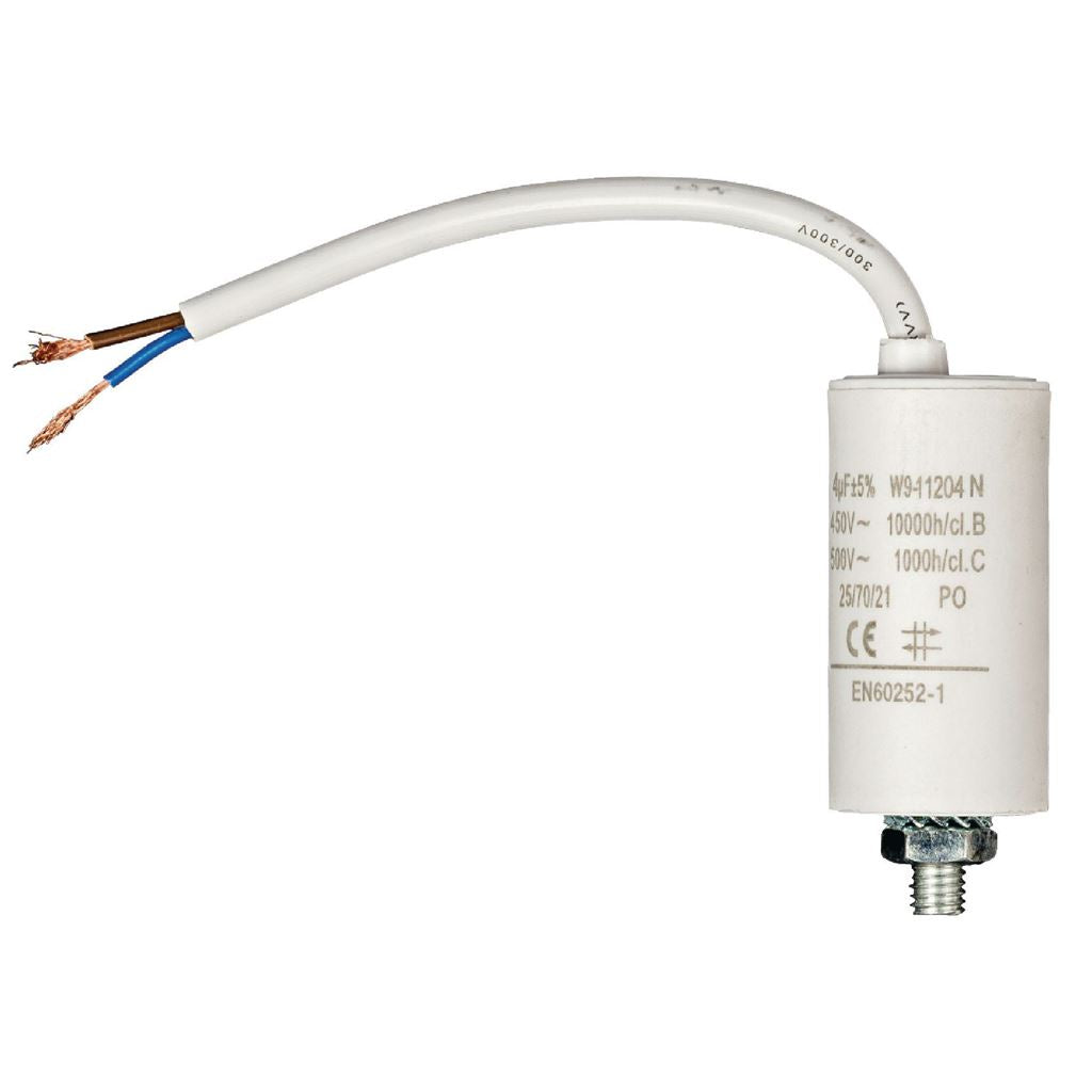 Fixapart 1x Capacitor 4.0uf / 450V + cable - W9-11204N