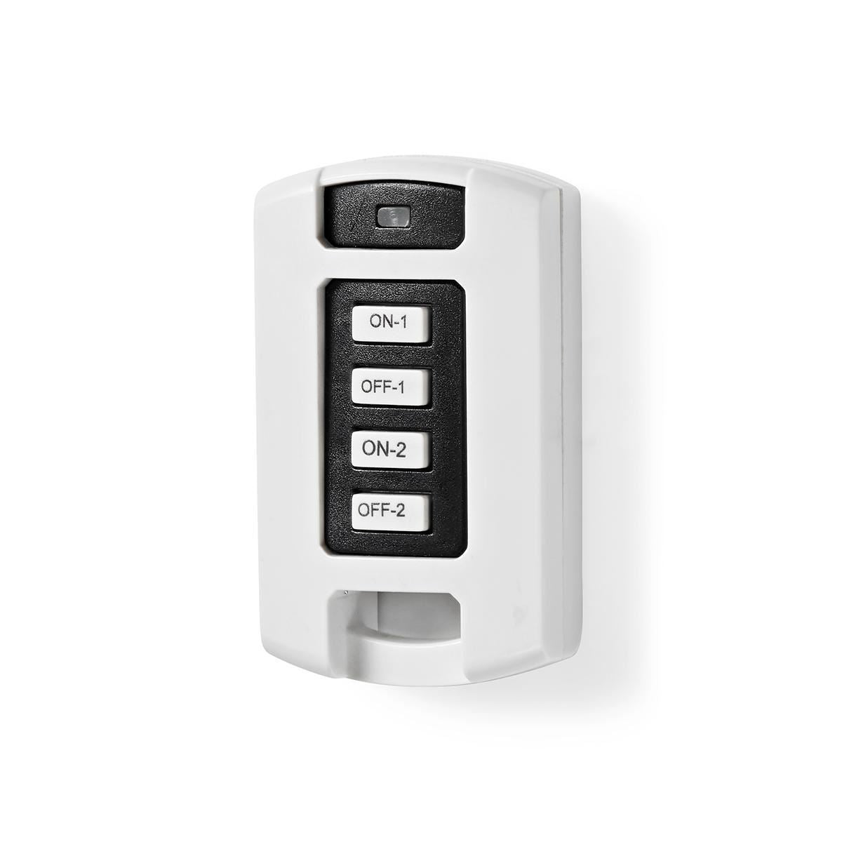 Nedis RF Remote 2 Channels Compatible with most  433.92MHz systems - RFRC220WT