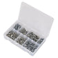 Sealey Setscrew, Nut & Washer Asstmt 408pc High Tensile M6 Metric AB050SNW