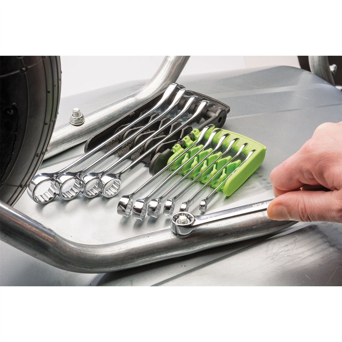 Makawa 11 Piece Metric Combination Spanner Set Big Sizes 8-22mm - 66092