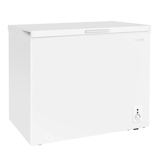 Sealey Baridi Freestanding Chest Freezer, 199L Capacity, Garages and Outbuilding Safe, -12 to -24�C Adjustable Thermostat with Refrigeration Mode, White DH111