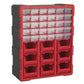 Sealey Cabinet Box 39 Drawer - Red/Black APDC39R