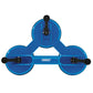 Triple Suction Cup Glass Window Lifting Handle Rubber Pad Vacuum Lifter Panel - 43846