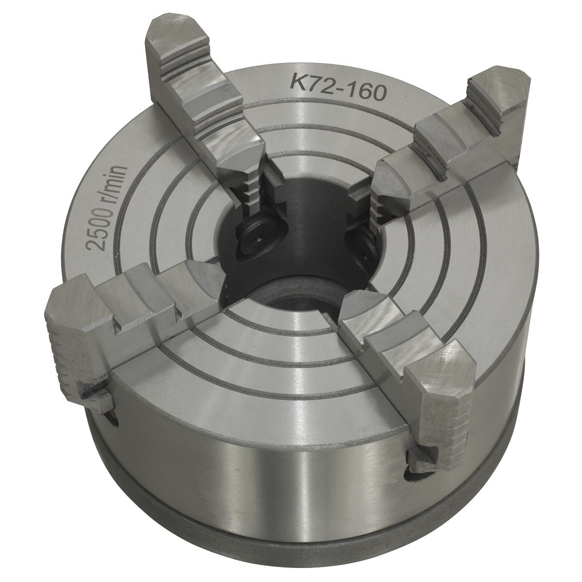 Sealey Independent Chuck 4-Jaw with Back Plate SM27FJC