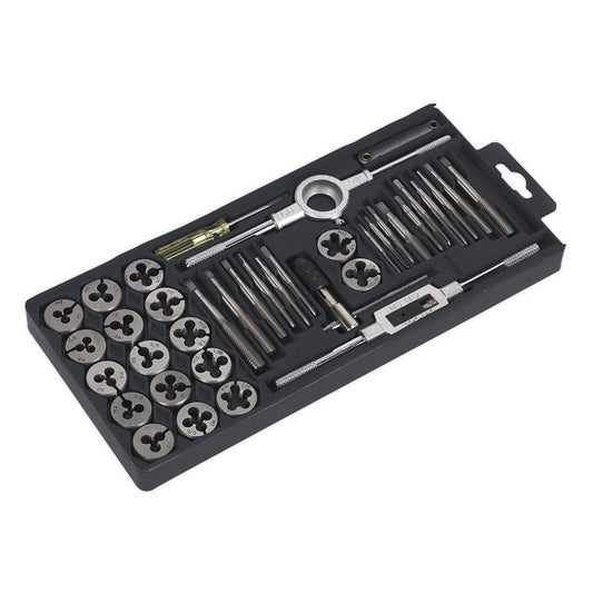 Sealey Tap & Die Set 40pc Split Dies Metric AK301