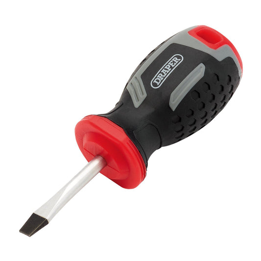 Draper Slotted Soft Grip Screwdriver, SL5.5 x 38mm