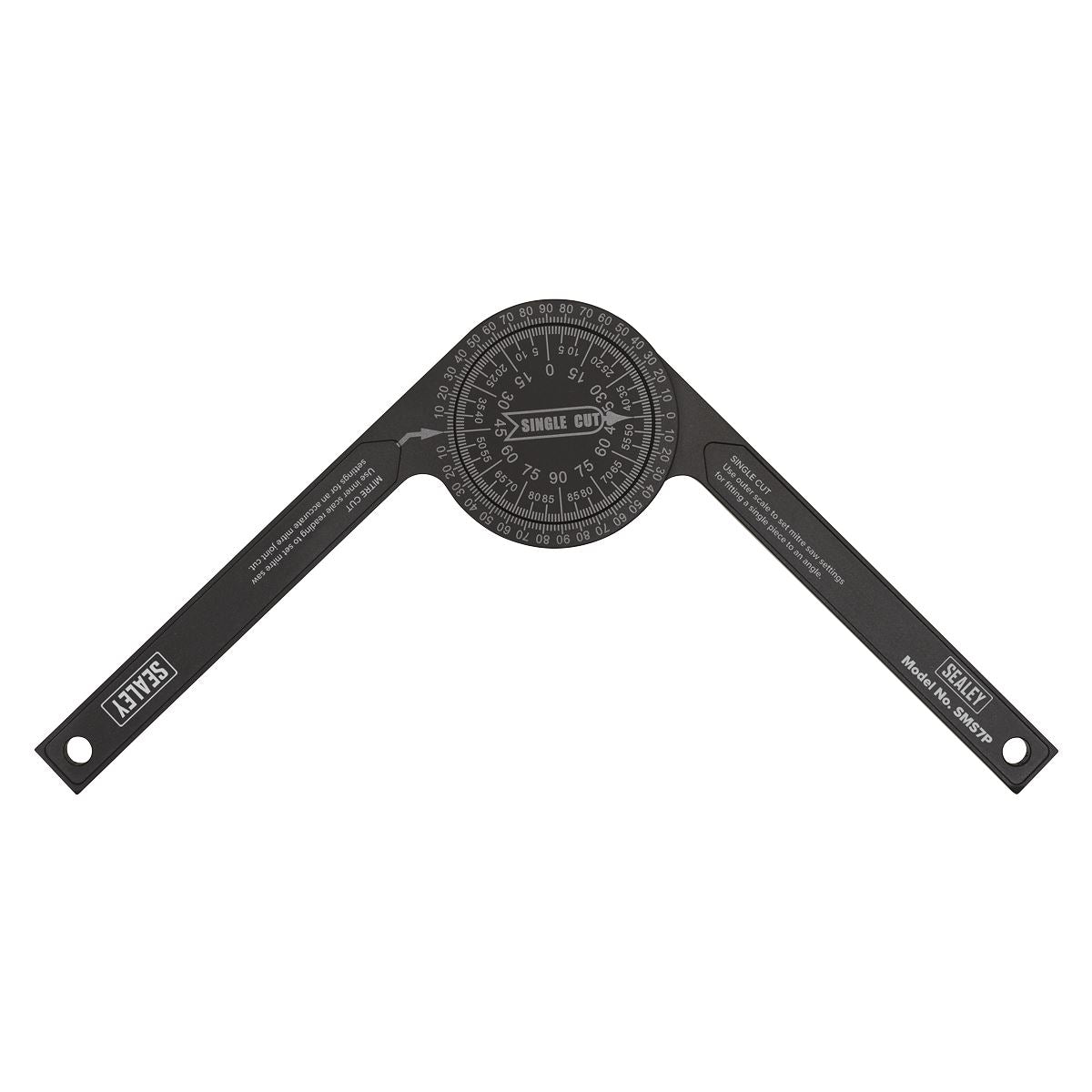 Sealey Mitre Saw Protractor - Aluminium SMS7P