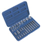 Sealey TRX-Star* Socket & Bit Set 30pc 1/4", 3/8" & 1/2"Sq Drive AK619