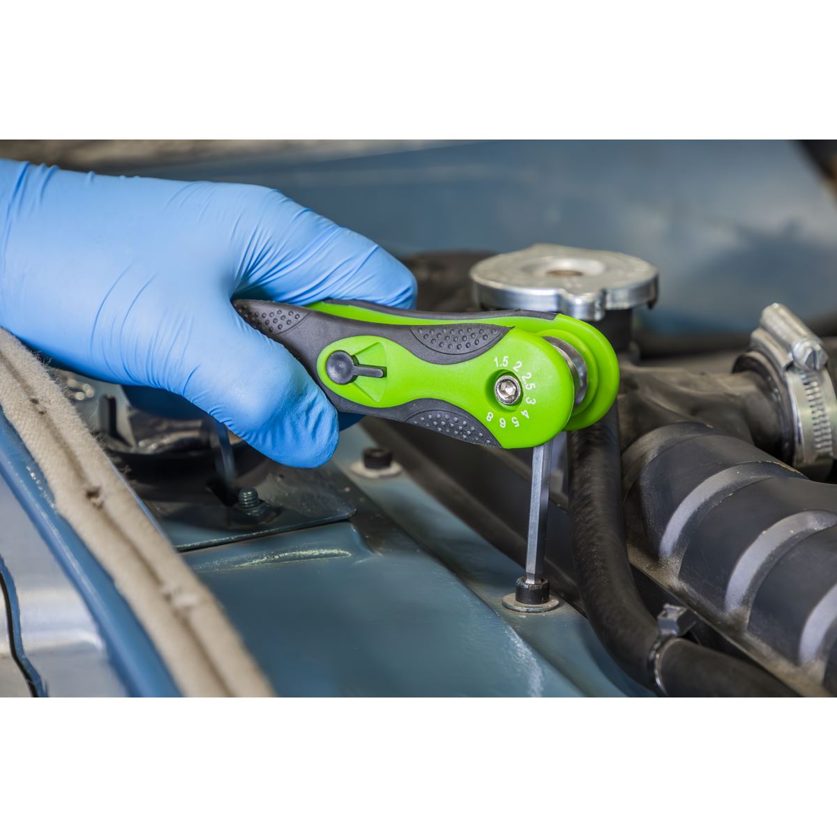 Sealey Siegen Tool Tray with Specialised Bits & Folding Hex Keys 170pc S01275