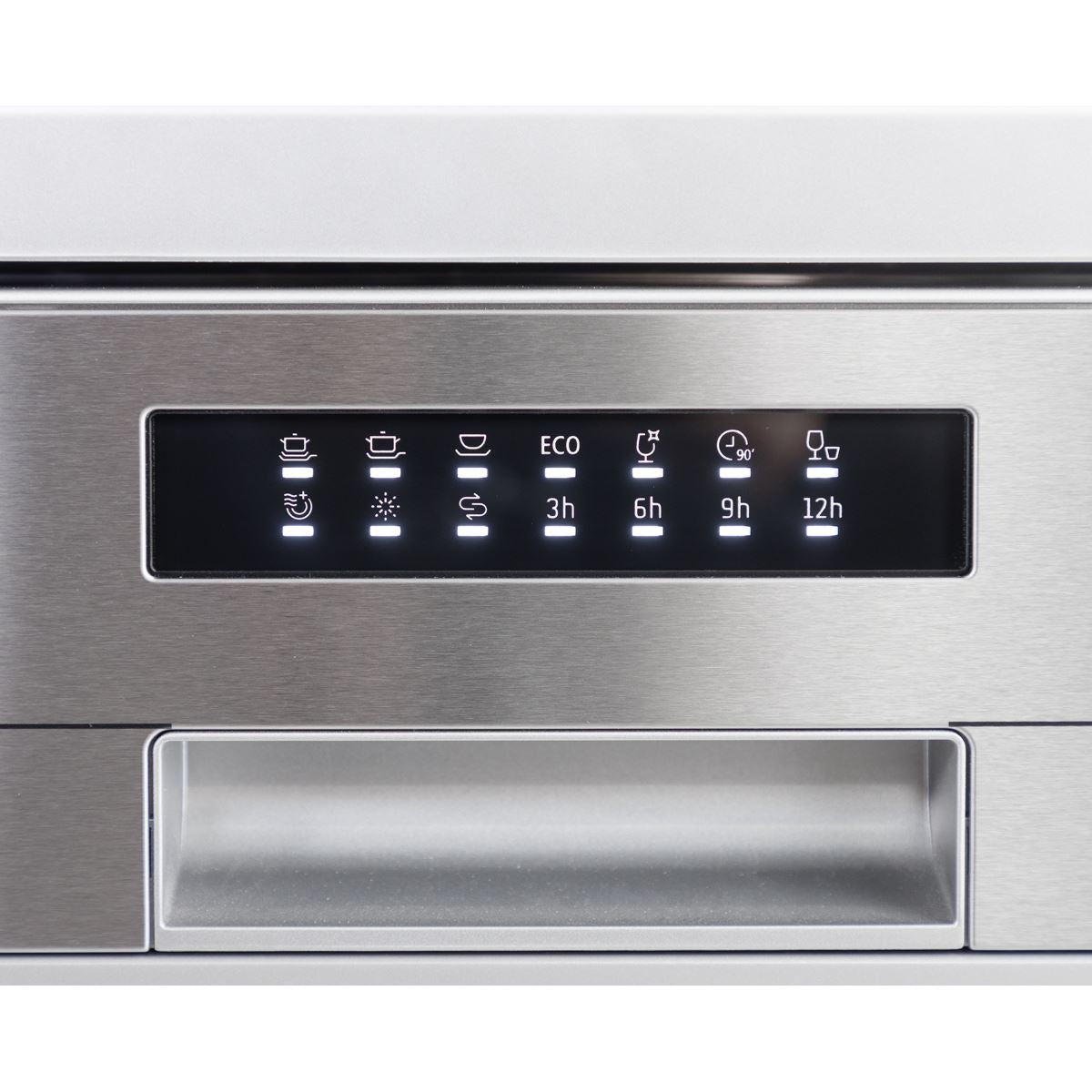 Baridi Freestanding Dishwasher 60cm Wide 13 Place Settings - Silver DH280